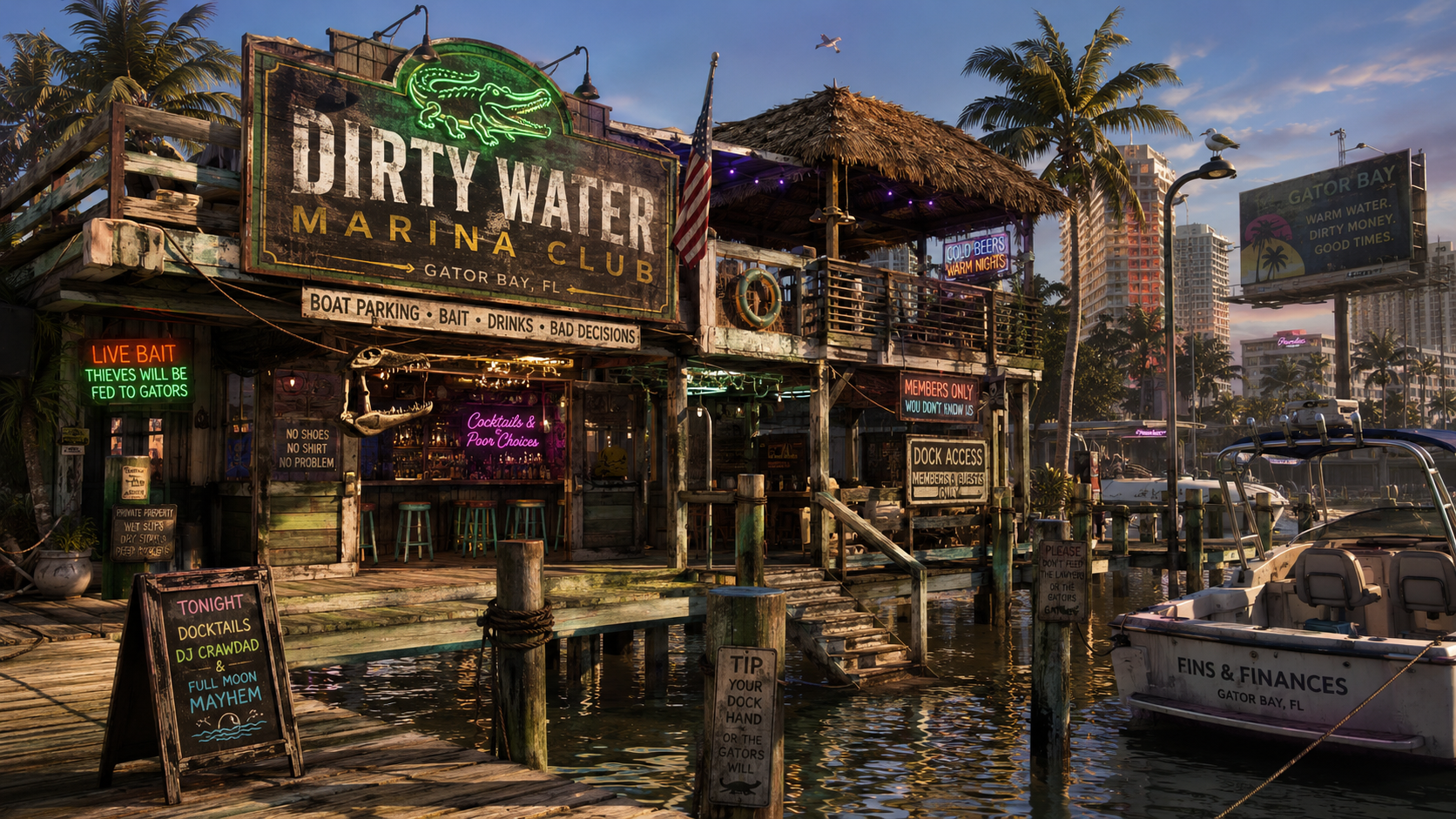 Dirty Water Marina Club